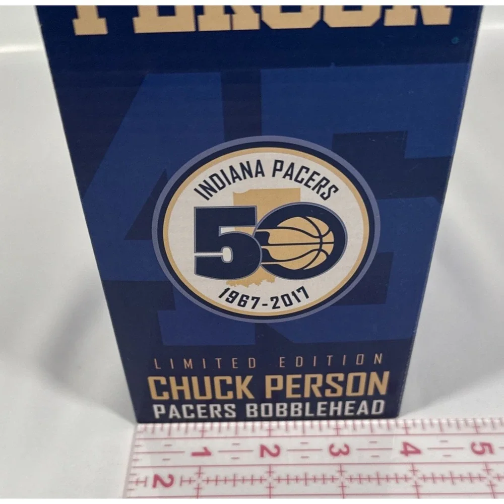Indiana Pacers Chuck Person Bobblehead Limited Edition 50th Anniv